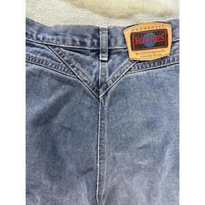 rockies vintage denim jeans high waist western mom jeans 26 waist